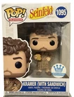 Funko Pop Vinyl 1095 Kramer With Sandwich  Seinfeld Television Exclusive