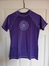 Kanu Surf Audrey Rashguard Girls Swim Shirt XS Size 6 