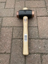 Thor 04-316 Soft Face Hammer Copper Faces 10in Wooden Handle