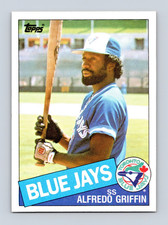 Alfredo Griffin Toronto Blue Jays #361 1985 Topps Baseball