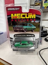 Greenlight 1972 CHEVY NOVA Green '72 w/RR MECUM AUCTIONS Series 5