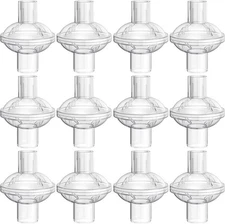 12 Pcs CPAP Inline Filters, Universal Filter Compatible 12-pack 