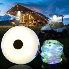 10L0L Golf Cart Roof Light with LED Neon Light Strip Kits - 5 Modes  Magnet, US