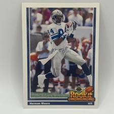 1991 Upper Deck Herman Moore RC #639