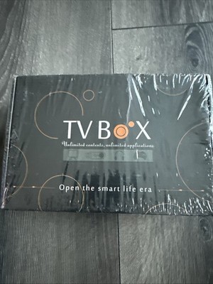 Android Smart TT TV Box Android Box 4K UHD 9.0  Sealed