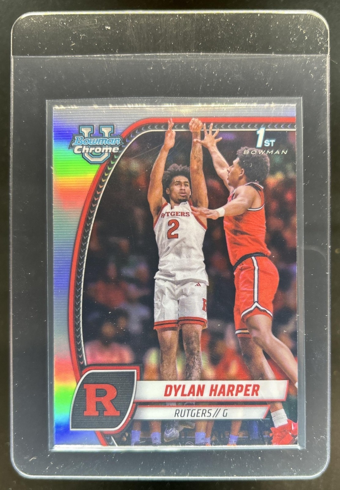 2024-25 Bowman University Chrome Dylan Harper Refractor #22
