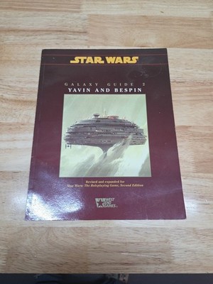 West End Star Wars Galaxy Guide #2 - Yavin and Bespin (Revised & Expanded) VG+