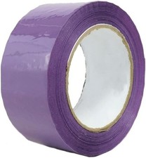 Purple Sealing Tape 1.88" x 110 Yards 2 Mil Packing Tape 6 Rolls with Dispenser