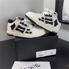 AMIRI Skel Top Low Unisex Kids Leather Sneake...