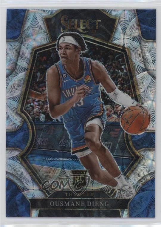 2022-23 Panini Select Premier Level Scope Prizm Ousmane Dieng #190 13hz