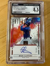 2025 Impeccable Extravagance Autographs 29/35 #EA-RC Ryan Clifford CGC 8.5 METS