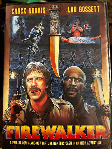 *sealed* Firewalker DVD Widescreen (1986) Chuck Norris, Louis Gossett Jr. PG