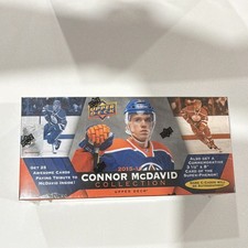 2015-16 NHL UPPER DECK CONNOR MCDAVID COLLECTION Hockey Factory Sealed Box Set