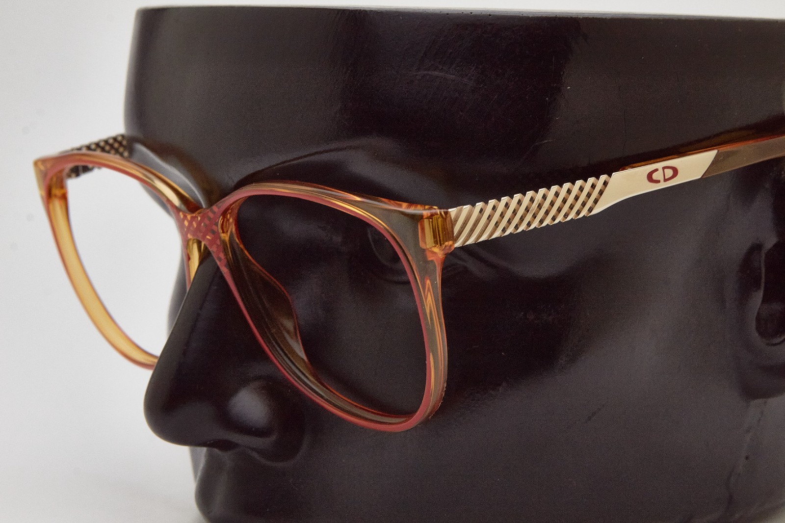 CHRISTIAN DIOR Reerto Sexy Look 80s Eyeglasses , CatEye Shades,Office Siren Glass thumbnail 22