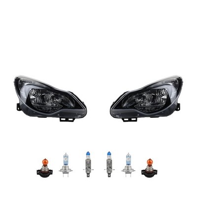 Scheinwerfer + Blinkersockel Osram Night Breaker passend für Opel Corsa D L R