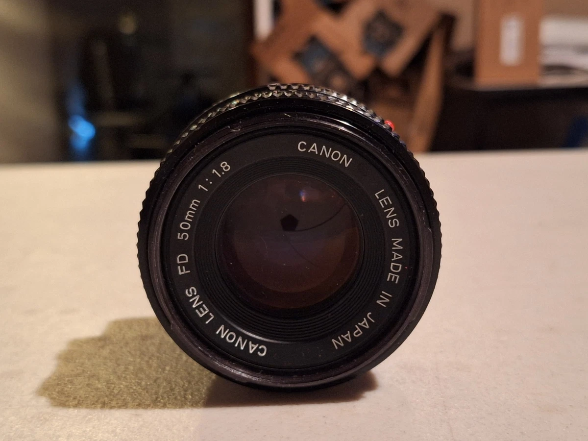 Canon FD f/1.8 Camera Lenses 50mm Focal for sale | eBay