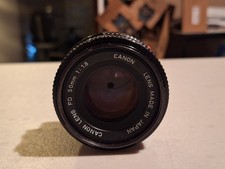 VTG CANON FD 50mm f1.8 Manual Prime Lens. Great Condition JAPAN