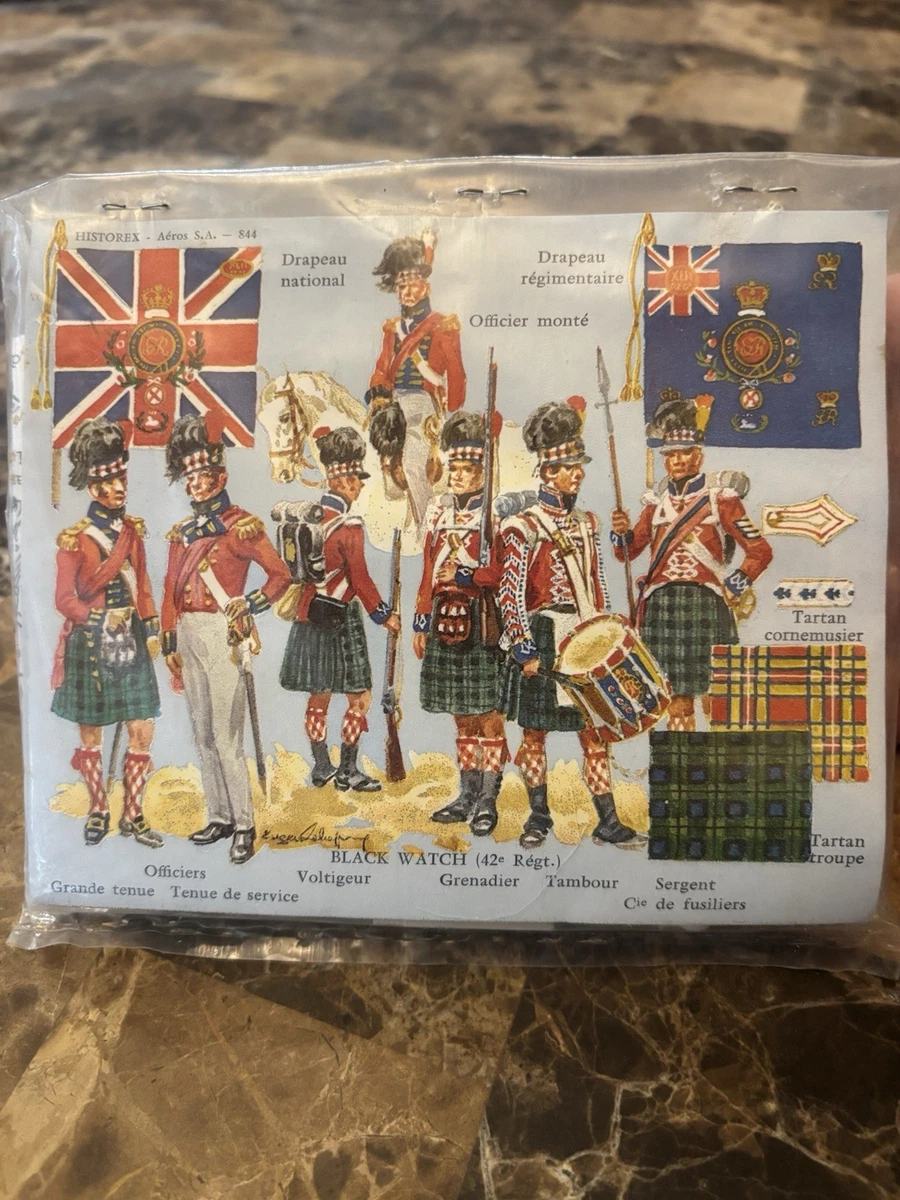 Historex Figurines ROYAL HIGHLAND BLACK WATCH 42nd RGT. OFFICER