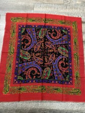 vintage Challis by Berkshire 100 acrylic scarf made in Japan