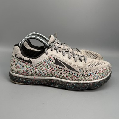 Altra Escalante Racer Women's 8.5 Gray NYC Marathon Edition Knit Shoes Sneakers