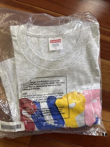 Tee shirt Supreme Balloons (FW20 semaine 1) gris cendre neuf scellé taille Medium