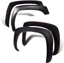 PIT66 Fender Flares, Compatible With Chevy Silverado GMC Sierra 1999-2006