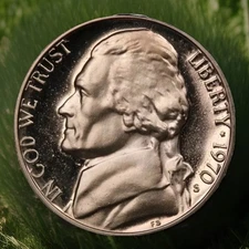 1970-S Gem Jefferson Nickel Choice Proof FAST SHIPPING