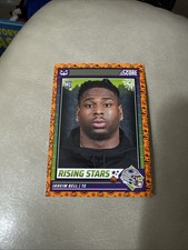 2024 SCORE A TREAT ORANGE PUMPKINS ROOKIE CARD RC 20 JAHEIM BELL PATRIOTS