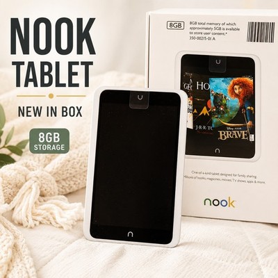 Barnes & Noble Nook Tablet 8GB E-Reader Tablet New In Box