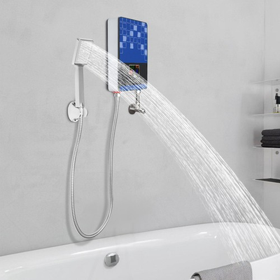 #ad 4500W Electric Tankless Water Heater Shower Head Set Instant Hot Water Heater US $64.60
