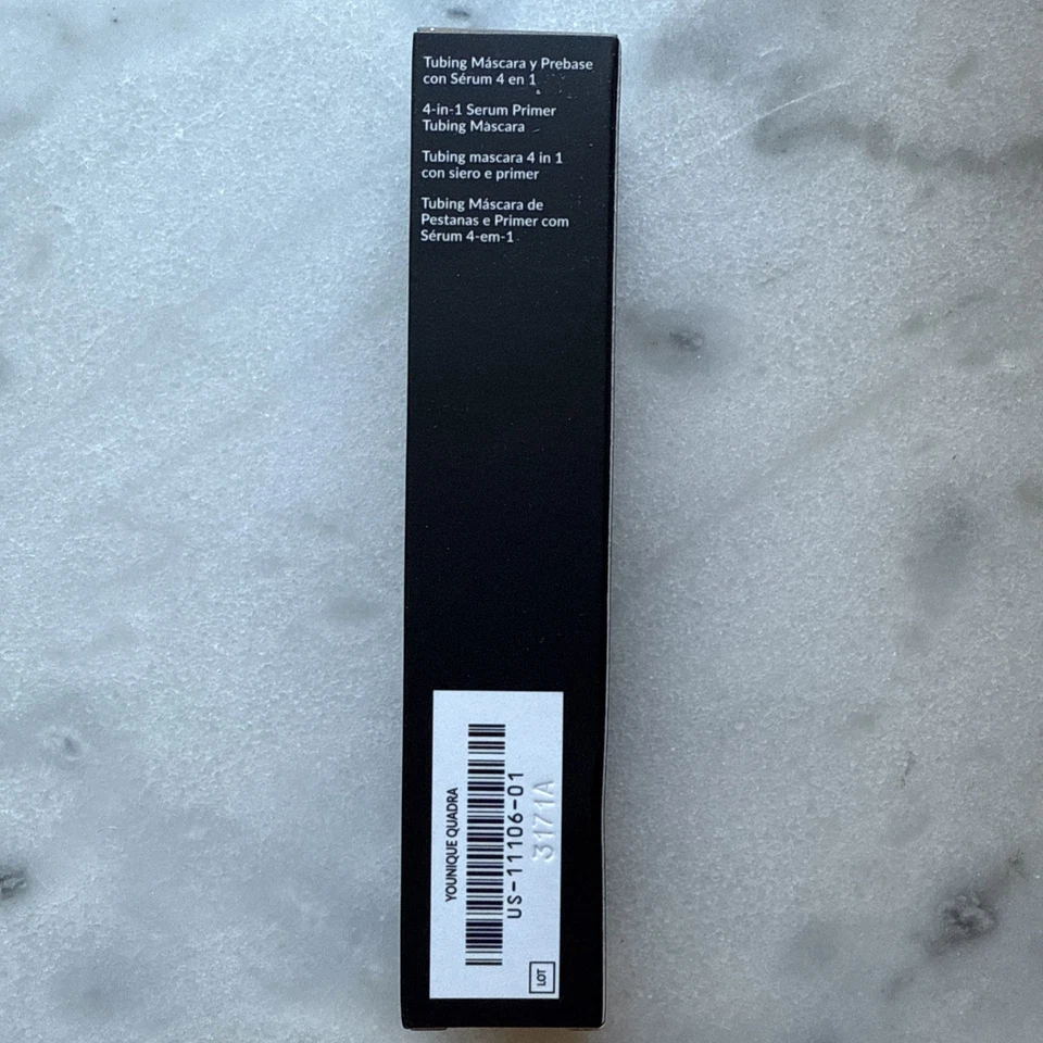 Younique Quadra 4 In 1 Lash Primer Serum Tubing Black Mascara- NEW in box!!! - Image 3 of 4