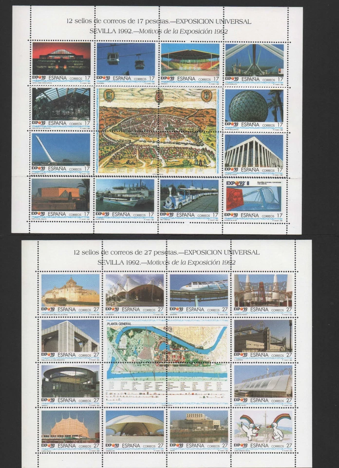 Timbre Espagne Neuf ** n° 2771 à 2794 Y&T/ 3164 à 87 Edifil - Photo 1/1