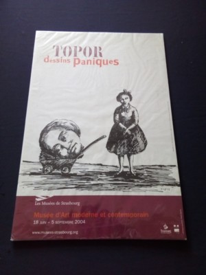Belle Affiche Dessins Paniques Topor Expo 2004 | eBay