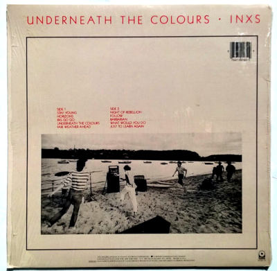 INXS ‎– Underneath The Colours - Vinyl LP 1st 1981 ATCO Atco