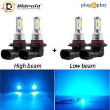 8000K LED Headlights lights Bulbs for Chevy Silverado 1500 2500HD 3500 1999-2006