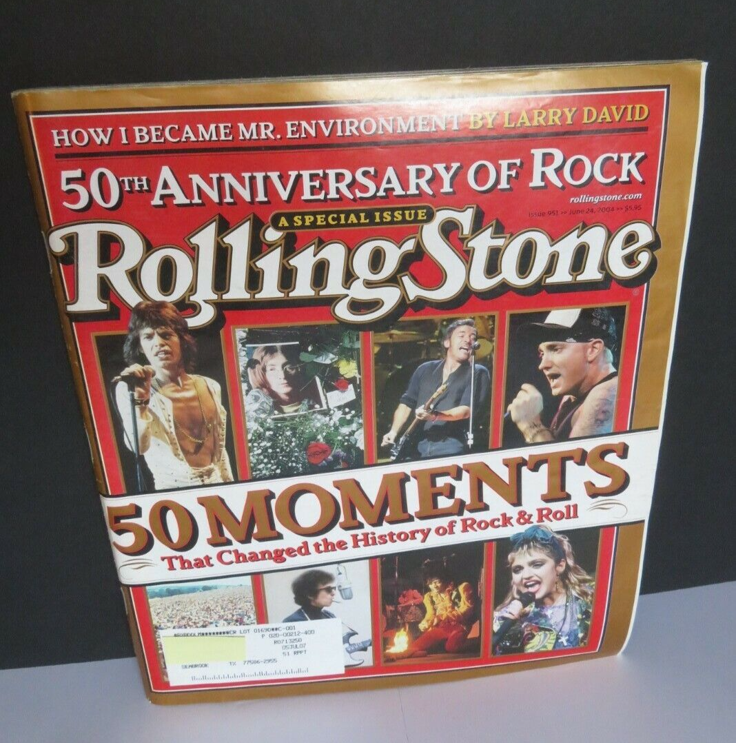 2004 Rolling Stone Magazine 50th Anniversary of Rock Great