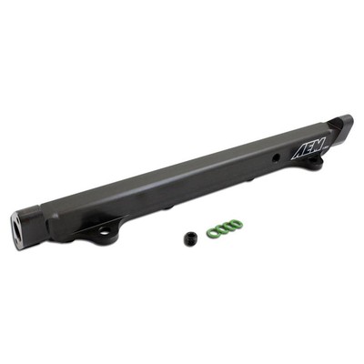 AEM 25-131BK High Volume Fuel Rail for Mitsubishi Evolution EVO 8 9 VIII IX 4G63