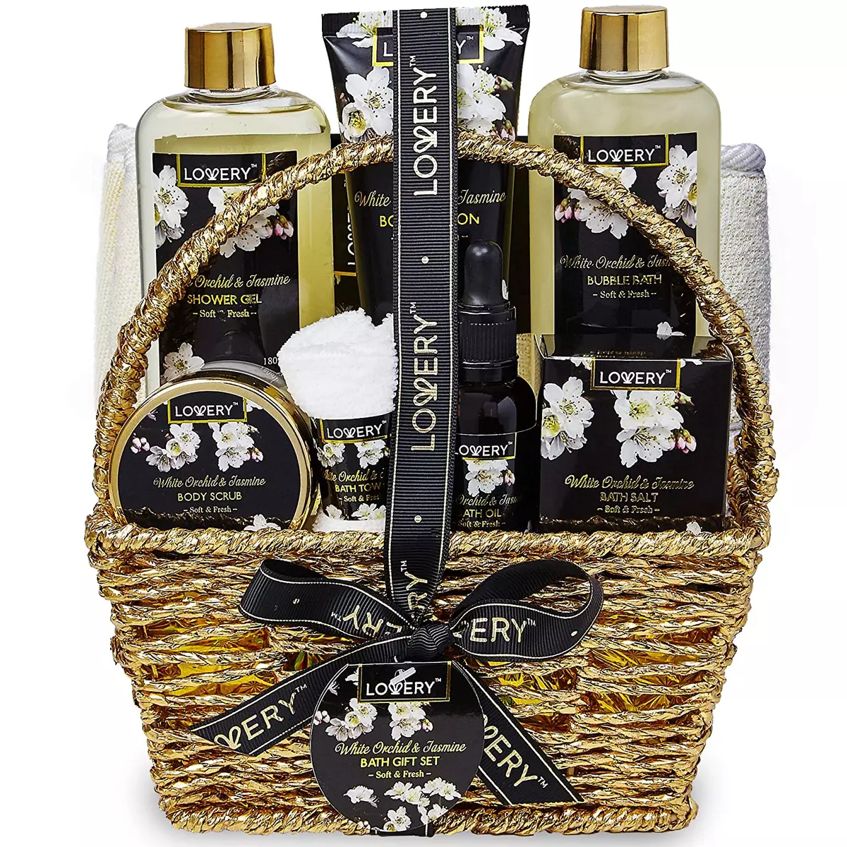 Christmas Gift Basket for Mom, Bath and Body Gift Basket for Women and Men  â€“ 