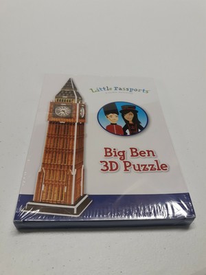 New Little Passports A Global Adventure Big Ben 3D Puzzle 13 Pcs Elizabeth Tower