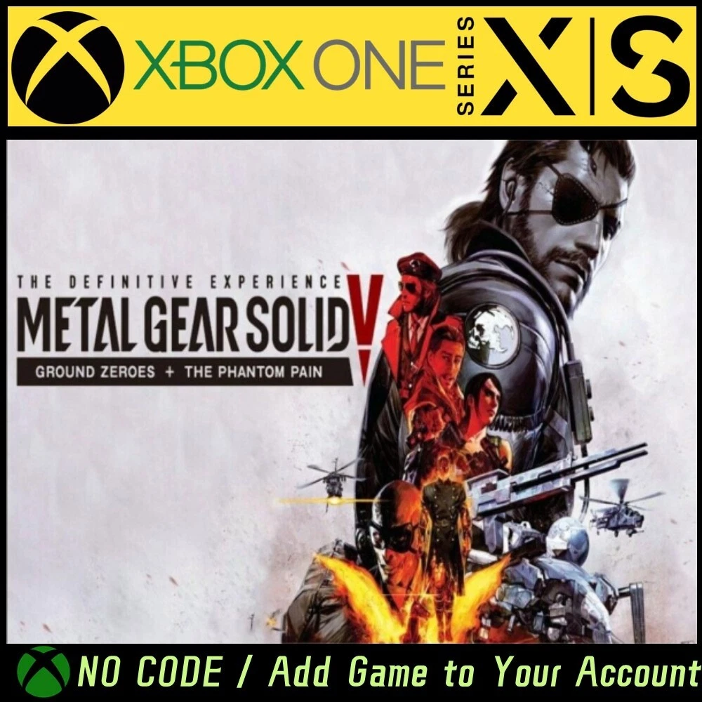 METAL GEAR SOLID V THE DEFINITIVE EXPERIENCE Xbox One Series X S