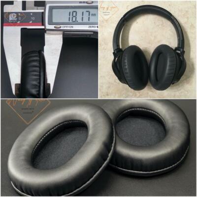 Oval Ellipse Egg Shape Leather Ear Pads Foam Cushion For Sony WH-CH700  Headphone