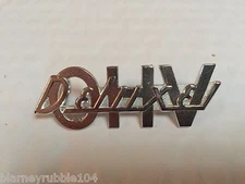 Harley Deluxe OHV Fender Emblem Knucklehead Panhead Shovelhead EVO 91583-52