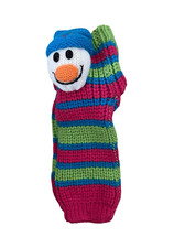 Nwt Knit Snowman Slipper Socks Grippy Non Slip Winter Snow
