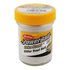 BERKLEY POWERBAIT PASTA PER TROTE  FLOATING  WHITE GLITTER STBGW  1004944