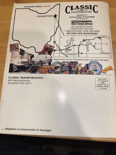 Classic Transportation Suppliers of Automobilia & Nostalgia 1992 Catalog - Picture 4 of 4