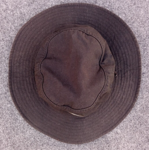 Cappello Boonie Secchiello Argento Rapido Nero Adulto Sole Campeggio Escursione Med Large - Foto 4 di 11