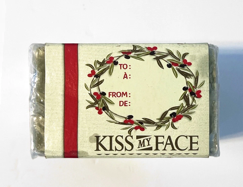 Батончики для мыла с оливковым маслом Kiss My Face «Olive» The Season (3 упаковки) веганские без запаха - Изображение 3 из 4