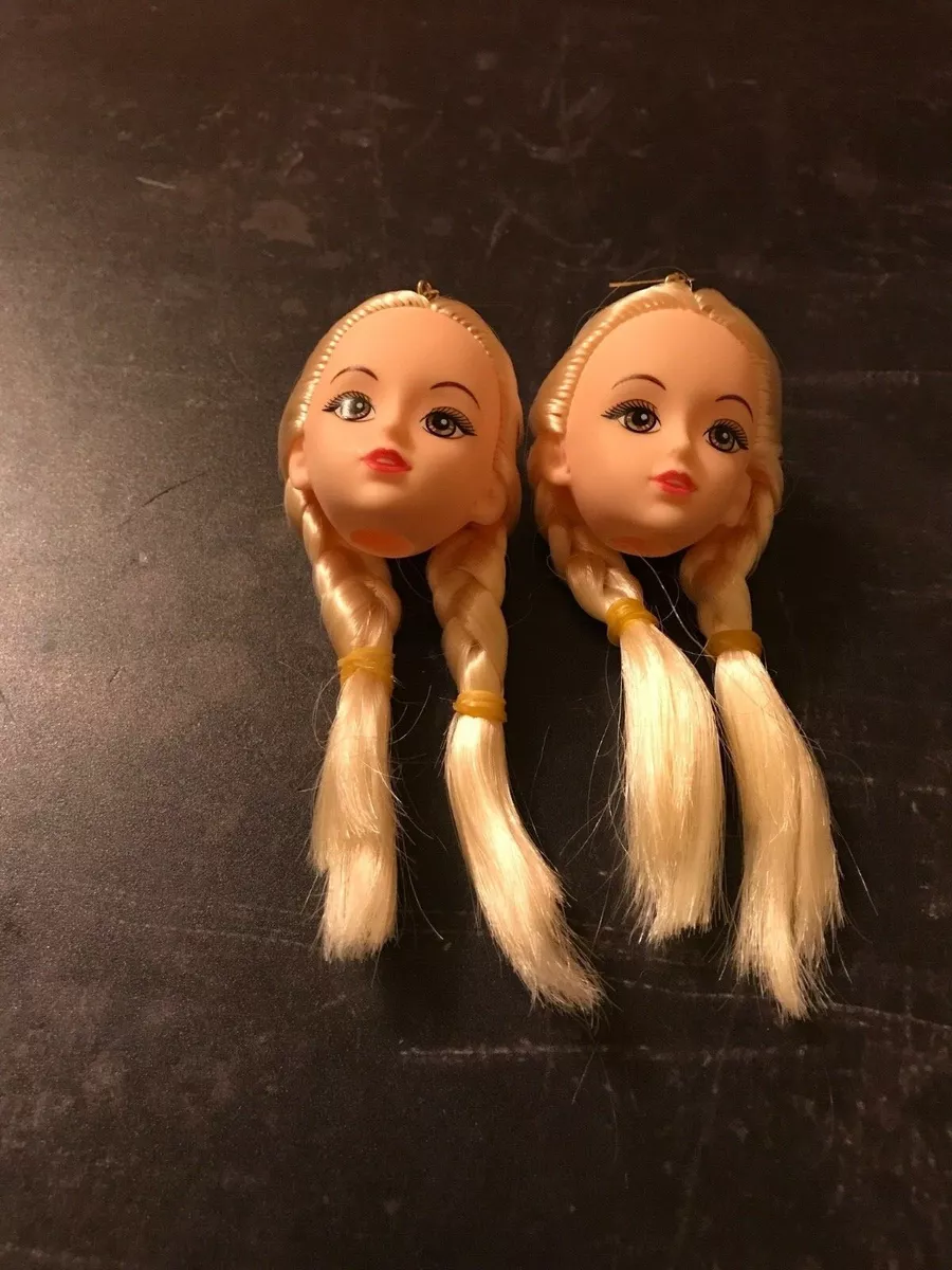 Doll head deals earrings