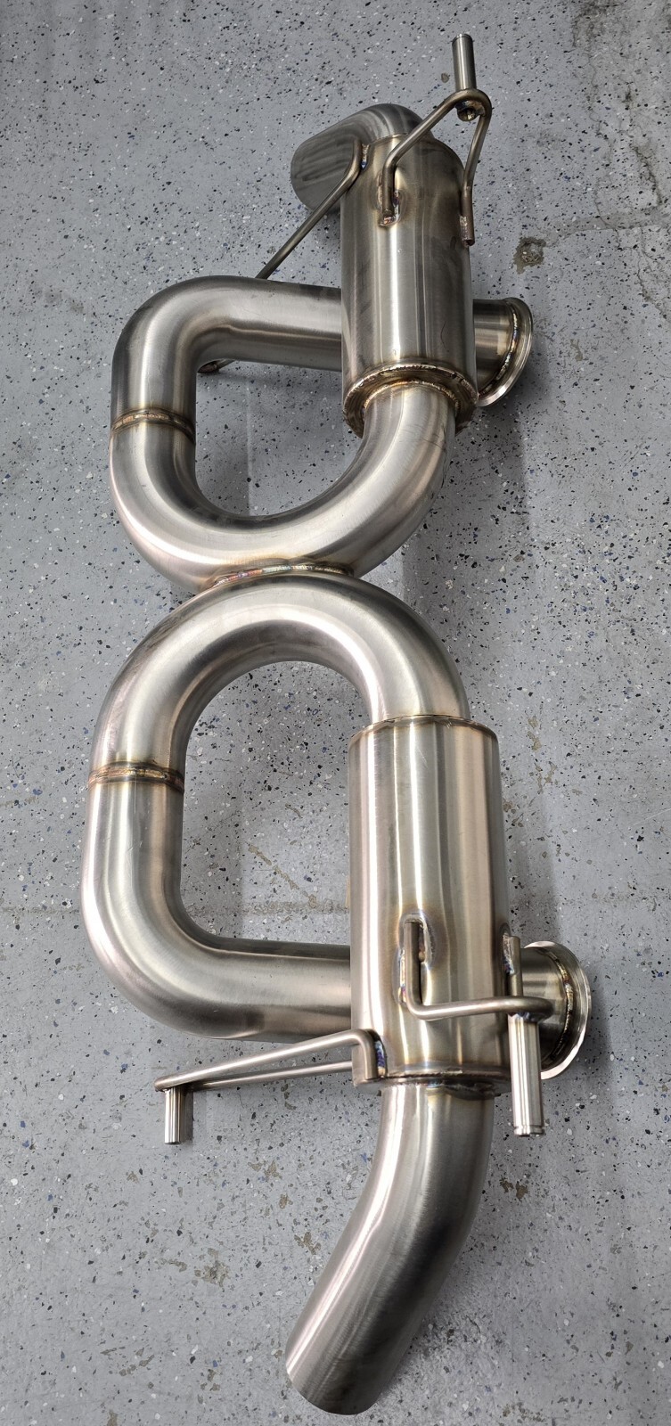 AUDI R8 GMG GEN 1 DUAL EXHAUST MUFFLER STAINLESS 33 