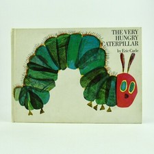 THE VERY HUNGRY CATERPILLAR Eric Carle 10th Printing Collins 1979 HB L4